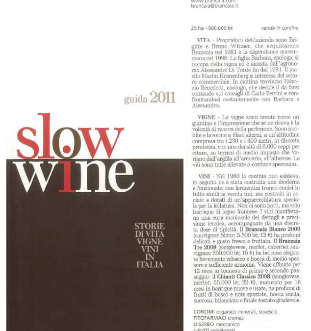 SLOW WINE 2011